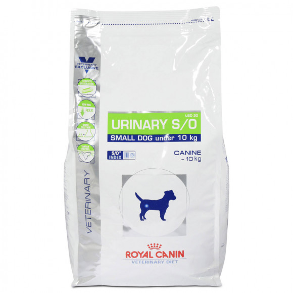 Ветеринарный корм Royal Canin для собак мелких размеров при заболеваниях дистального отдела мочевыделительной системы Urinary S/O USD20 1.5кг