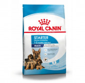 Корм Royal Canin для щенков крупных пород до 2х месяцев, беременных и кормящих собак Maxi Starter 15кг