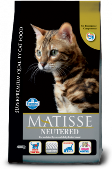 Корм Farmina Matisse Neutered для стерилизованных кошек и кастрированных котов 10кг