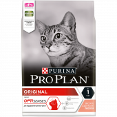 Корм Purina Pro Plan Adult для взрослых кошек, с лососем, 3 кг Корм Purina Pro Plan Adult для взрослых кошек, с лососем, 3 кг