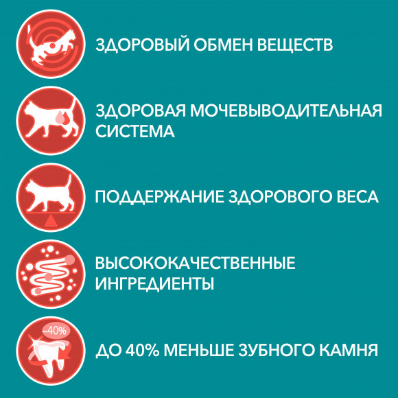 Корм Purina ONE для стерилизованных кошек и котов с лососем и пшеницей, 750 г