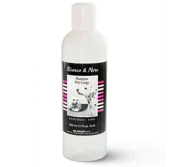 Iv San Bernard Black&White шампунь для длинной шерсти кошек и собак 250мл