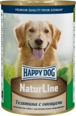 Консервы Happy Dog для собак  Телятина c овощами 400гр