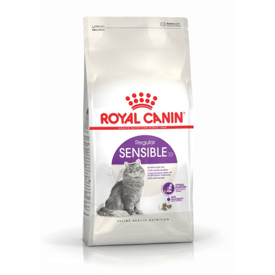 Корм Royal Canin для кошек с чувствительным пищеварением (1-7 лет) Sensible 33 400 г