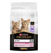 Корм Purina Pro Plan для котят с чувствительным пищеварением Индейка 1,5 кг