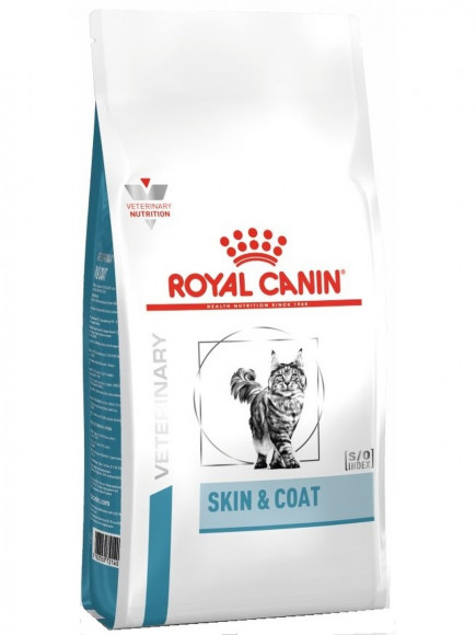 Корм Royal Canin для кошек с чувствительной кожей Skin&Coat 400гр