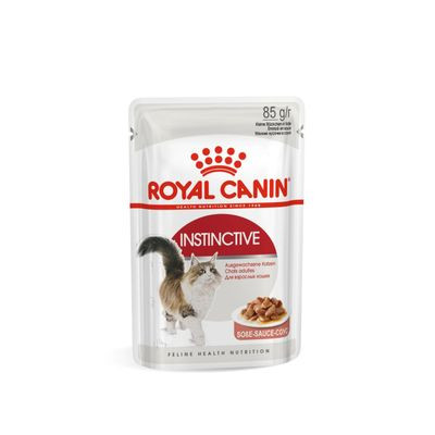 Влажный корм Royal Canin кусочки в соусе для кошек 1-7 лет Instinctive 85 г