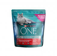 Корм Purina ONE для стерилизованных кошек и котов с лососем и пшеницей, 1,5 кг Корм Purina ONE для стерилизованных кошек и котов с лососем и пшеницей, 1,5 кг
