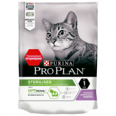 Корм Purina Pro Plan для стерилизованных кошек с индейкой 200 г