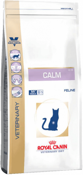 Ветеринарный корм Royal Canin для кошек при стрессовых ситуациях и в период адаптации Calm CC 36 500гр