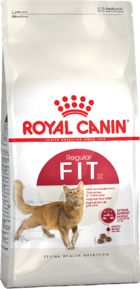 АКЦИЯ!!! Корм Royal Canin для активных кошек (1-7 лет) Fit 32 4кг