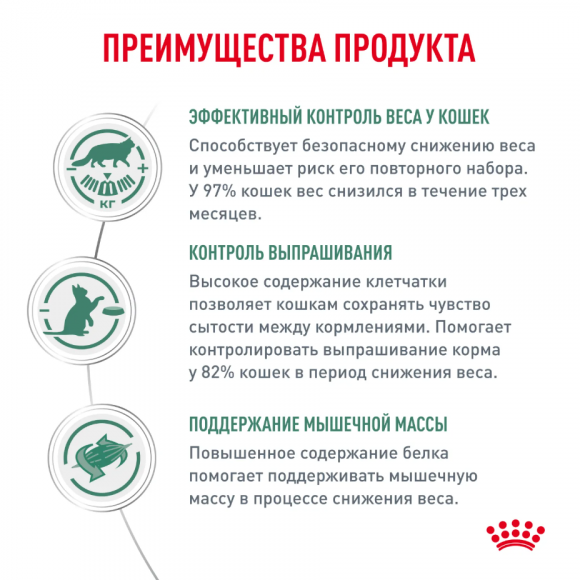 Ветеринарный влажный корм Royal Canin для кошек контроль избыточного веса Satiety Weight Management 85 г