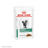 Ветеринарный влажный корм Royal Canin для кошек контроль избыточного веса Satiety Weight Management 85 г