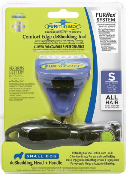 Furminator Furflex Комбо против линьки S для собак мелких пород