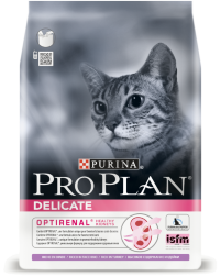 Корм Pro Plan для кошек с чувствительным пищеварением Индейка 400гр