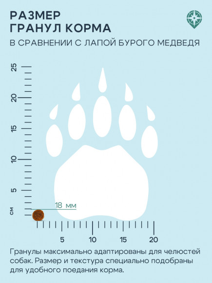 Корм ТерриториЯ Урал для взрослых собак всех пород (ЯГНЕНОК, МОРОШКА), 800 г Корм ТерриториЯ Урал для взрослых собак всех пород (ЯГНЕНОК, МОРОШКА), 800 г