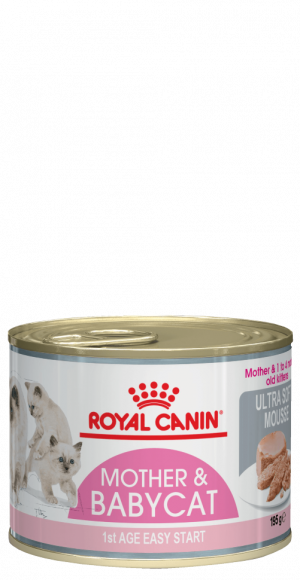 Влажный корм Royal Canin мусс для котят (до 4 мес) Mother&Babycat Instinctive 195гр
