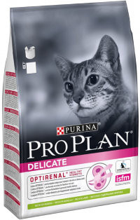 Корм Pro Plan для кошек с чувствительным пищеварением Ягненок 1,5кг