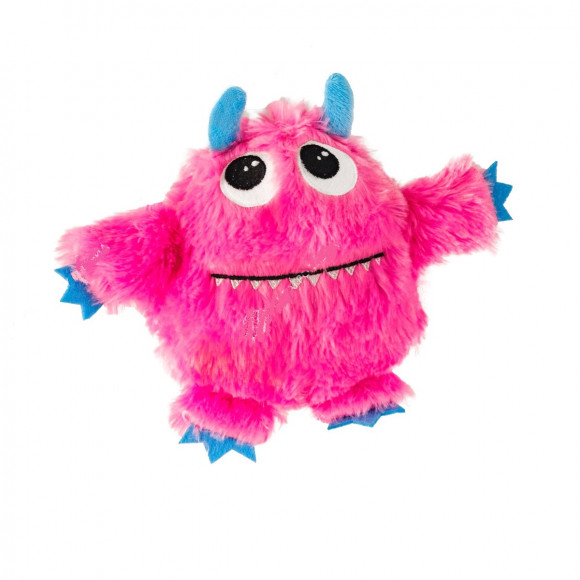 Игрушка-пищалка WOGY для собак мягкая Монстрята 17х13см, микс, 2024-7718 Игрушка-пищалка WOGY для собак мягкая Монстрята 17х13см, микс, 2024-7718