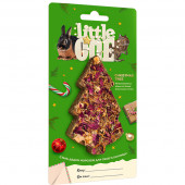 Корм Little One Новогодняя елочка. Новогоднее лакомство-игрушка 65г
