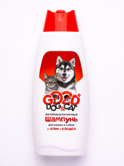 Шампунь Good Dog&Cat Антипаразитарный УНИВЕРСАЛЬНЫЙ, 250 мл