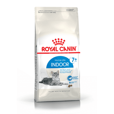 Корм Royal Canin Indoor 7+ для пожилых кошек в возрасте от 7 до 12 лет живущих в помещении 400 г