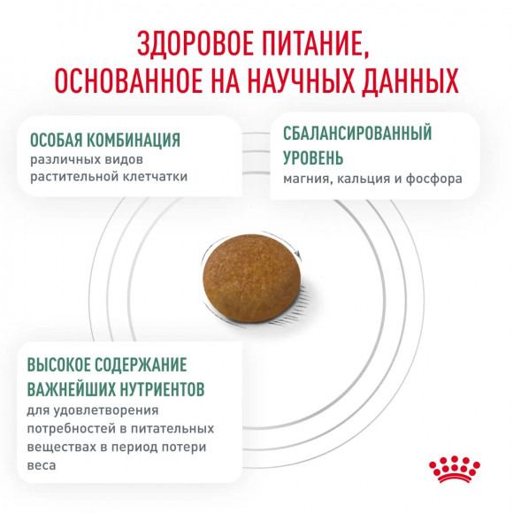 Ветеринарный корм Royal Canin для собак малых пород для контроля избыточного веса Satiety Weight Management Small Dog 500 г