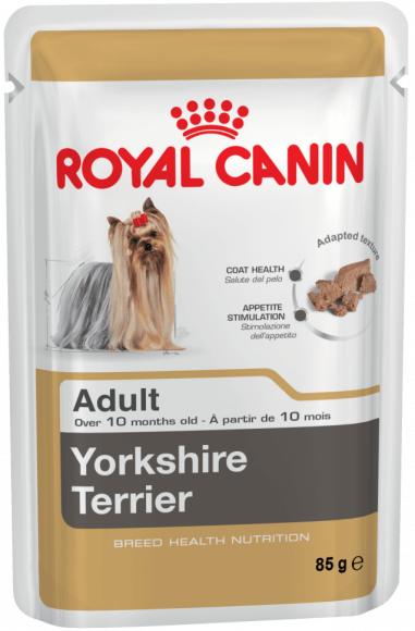 АКЦИЯ! 5+1 Влажный корм Royal Canin для йоркширского терьера (паштет) 5*85гр + 1*85гр