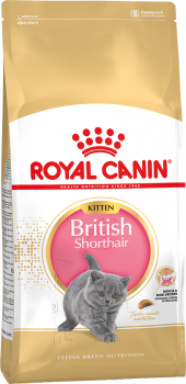 Корм Royal Canin для британских короткошерстных котят (4-12мес) British Shorthair Kitten 400гр