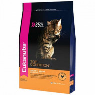 Корм Eukanuba Adult Top Condition для взрослых кошек с курицей 400 г
