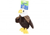 Игрушка для собак PET STAR 34*27см ОРЁЛ с пищалкой, плюшевая, хлопок