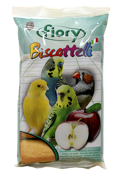 Бисквиты для птиц с яблоком Fiory Biscottelli 35гр