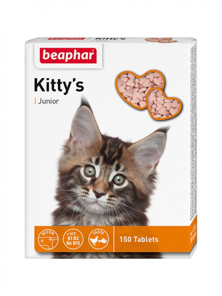 Витаминная добавка Beaphar Kitty's Junior 150 таблеток