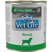 Ветеринарный влажный корм Farmina Vet Life Dog Renal для собак при почечной недостаточности 300 г Ветеринарный влажный корм Farmina Vet Life Dog Renal для собак при почечной недостаточности 300 г