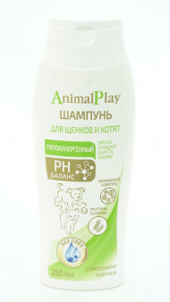 Animal Play Шампунь Гипоаллергенный для щенков и котят 250 мл