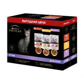 АКЦИЯ!!! Набор влажных кормов Pro Plan Kitten пауч для котят (говядина + индейка) 10*85 гр АКЦИЯ!!! Набор влажных кормов Pro Plan Kitten пауч для котят (говядина + индейка) 10*85 гр