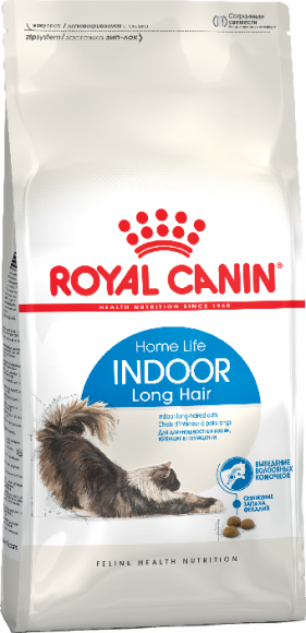 Корм Royal Canin для домашних длинношерстных кошек Indoor Long Hair 2 кг Корм Royal Canin для домашних длинношерстных кошек Indoor Long Hair 2 кг