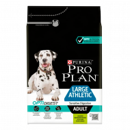Корм Purina Pro Plan для собак крупных пород с атлетическим телосложением с чувствительным пищеварением, ягнёнок, 3 кг