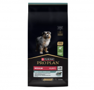 Корм Purina Pro Plan SENSITIVE DIGESTION для щенков средних пород с чувствительным пищеварением с ягненком, 12 кг