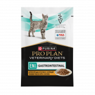 Ветеринарный влажный корм Purina Pro Plan VETERINARY DIETS EN ST/OX Gastrointestinal диетический для кошек при расстройствах пищеварения, с курицей, 85 г Ветеринарный влажный корм Purina Pro Plan VETERINARY DIETS EN ST/OX Gastrointestinal диетический для кошек при расстройствах пищеварения, с курицей, 85 г