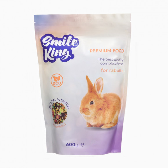 Smile King корм для кролика Премиум 600г