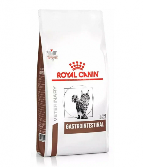 Ветеринарный корм Royal Canin для кошек при нарушениях пищеварения Gastro Intestinal GI32 2кг.