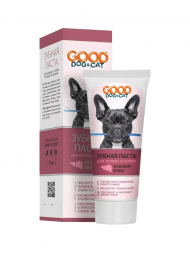 Зубная паста GOOD DOG&CAT для кошек и собак со вкусом ПЕЧЕНИ 75 мл