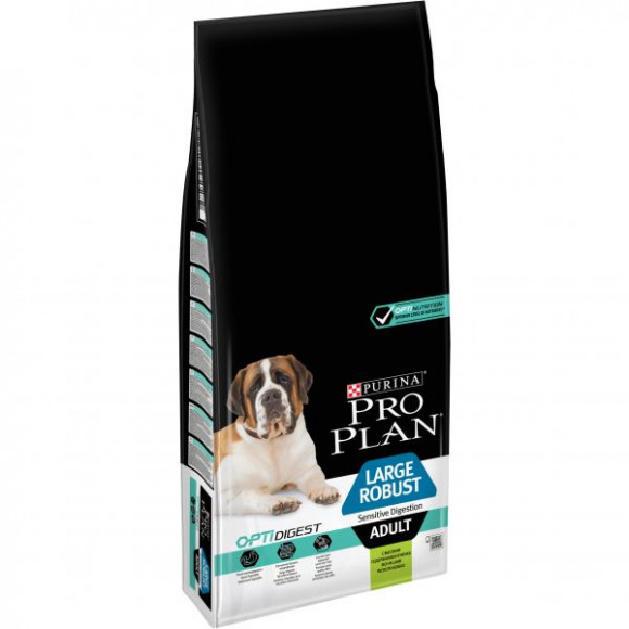 СКИДКА!!! Корм Purina Pro Plan для взрослых собак крупных пород с мощным телосложением с чувствительным пищеварением с комплексом OPTIDIGEST с ягненком и рисом, 14 кг (СРОК 29.07.2025) СКИДКА!!! Корм Purina Pro Plan для взрослых собак крупных пород с мощным телосложением с чувствительным пищеварением с комплексом OPTIDIGEST с ягненком и рисом, 14 кг (СРОК 29.07.2025)