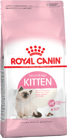 Корм Royal Canin для котят от 4 до 12 мес. Kitten 36 2кг