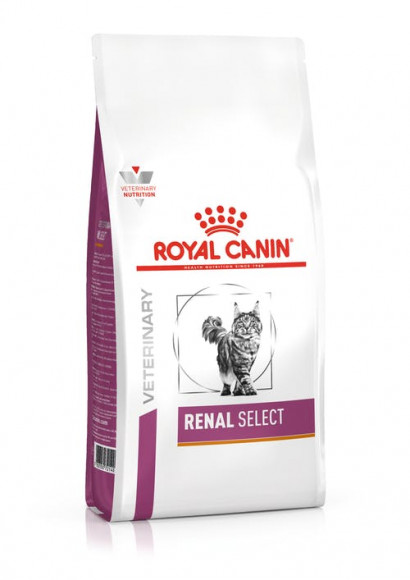 Ветеринарный корм Renal Select Feline для кошек для поддержки функции почек при хронической почечной недостаточности 2кг