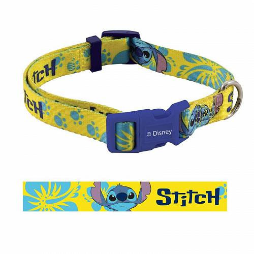 Ошейник Disney Stitch для собак нейлоновый, 20*350-500мм размер M