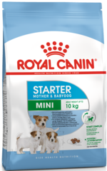 Корм Royal Canin для щенков до 2х мес. и кормящих и беременных собак Mini Starter 8,5кг