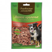 Деревенские лакомства Традиционные для собак Легкое кроличье мелко рубленые кусочки 30гр Деревенские лакомства Традиционные для собак Легкое кроличье мелко рубленые кусочки 30гр