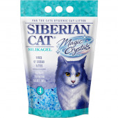 Наполнитель силикагелевый СИБИРСКАЯ КОШКА MAGIC CRYSTALS 4 л